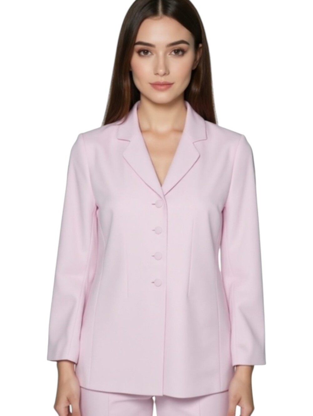 Vintage Le Suit Women's Pink Blazer